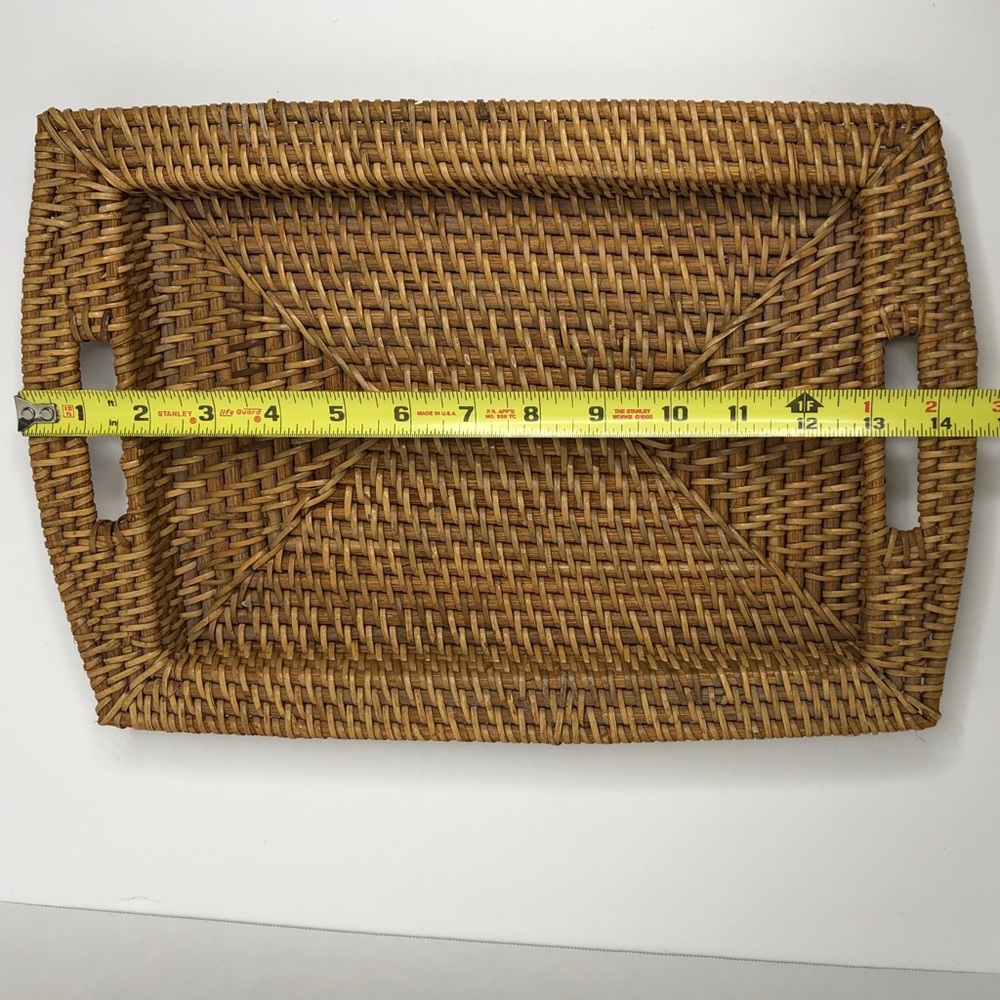 Woven Rectangular Tray - Picture 5 of 6